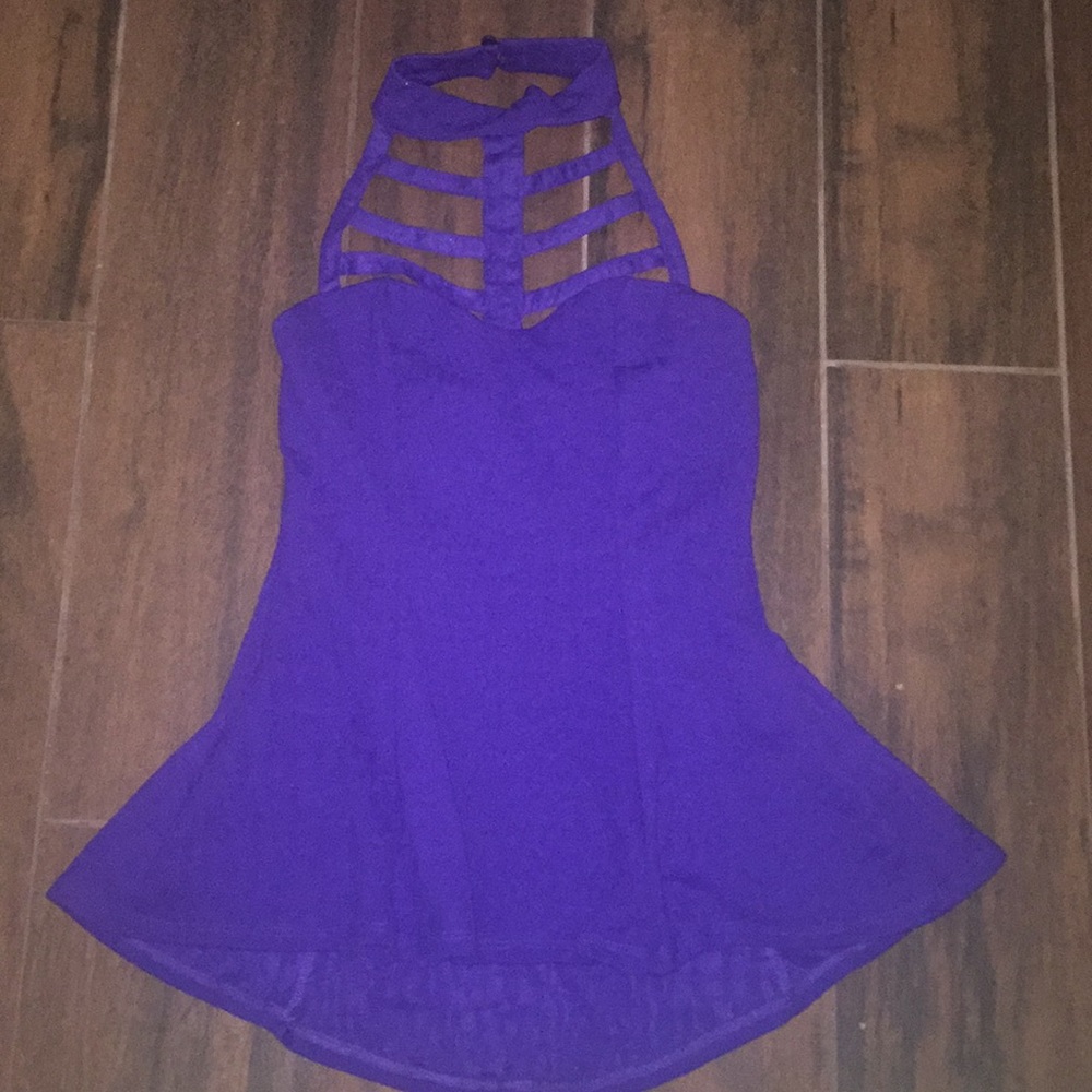 2B Bebe Halter blouse